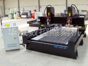 南宁横县双头立体多功能石材雕刻机HW-1325-2Z